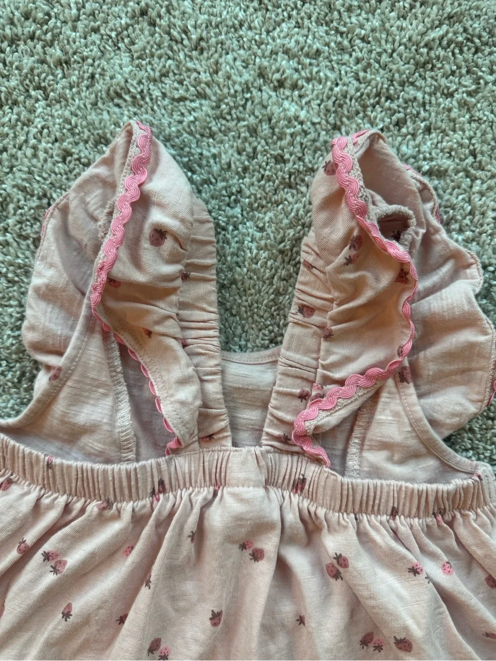 Girls' Dress Lot 4T Dress Bundle Pastel Plaid and Pink Floral Summer Dress Set